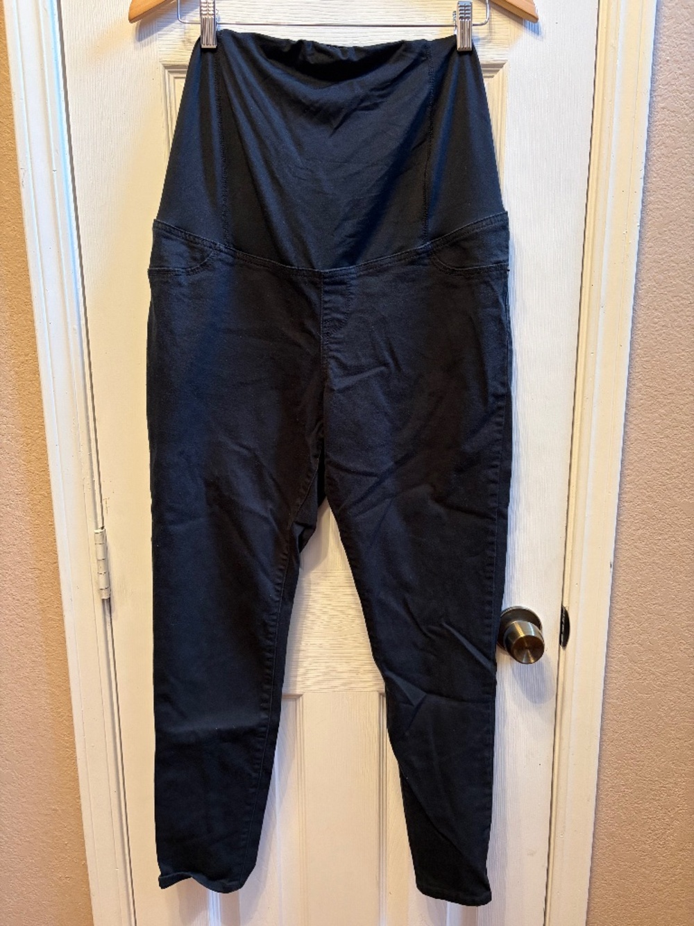 Black maternity jeans